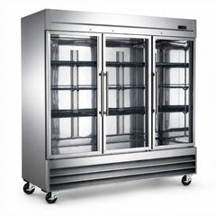 CONSERVADOR CRT ERV613PV 200-001-036 | Conservador Puerta Cristal | 3 Puertas | Restaurantes Cocinas industriales Hoteles