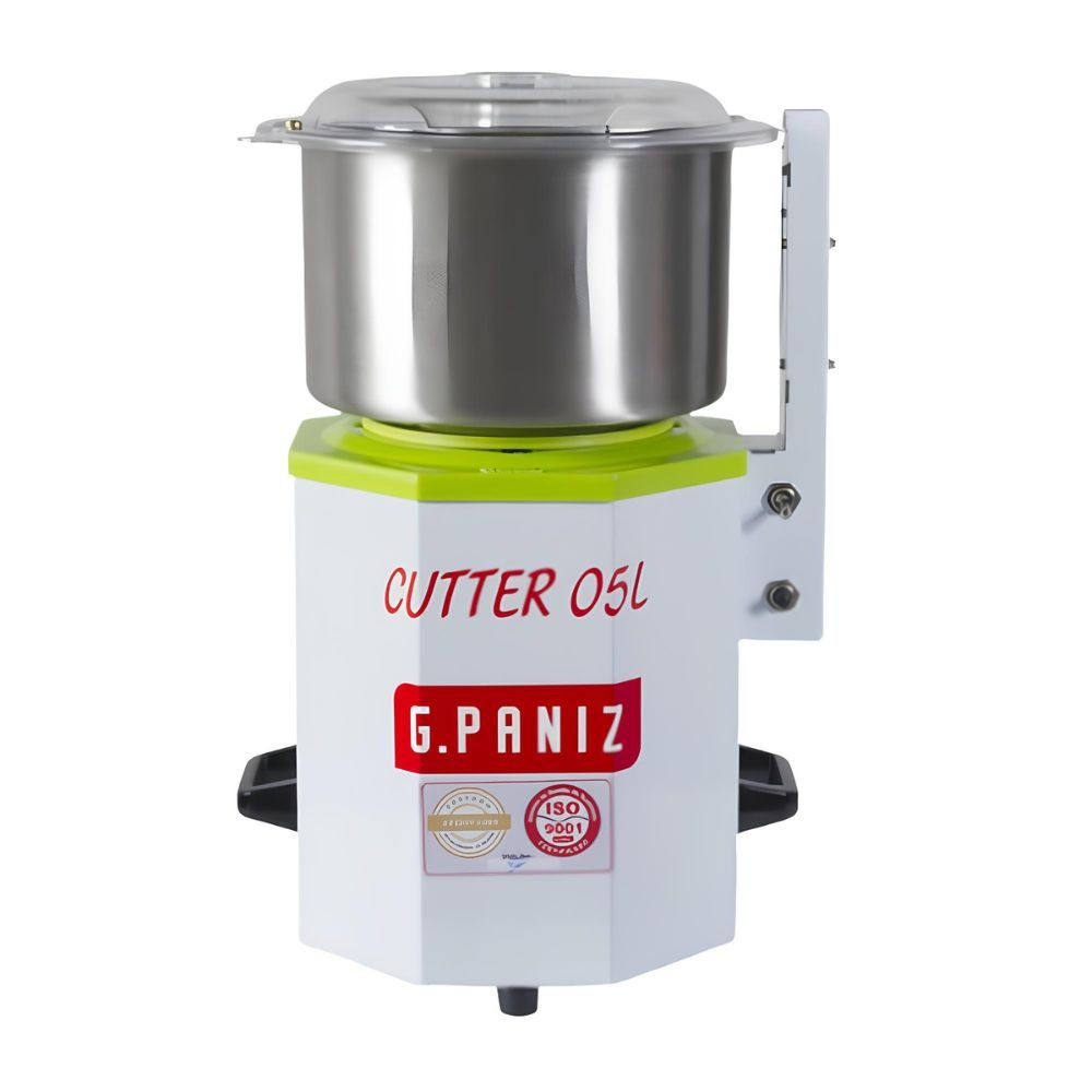 CUTTER G.PANIZ CT05 | Cutter 5L | Tazón de Acero Inoxidable | Restaurantes Carnicerías Delicatessen