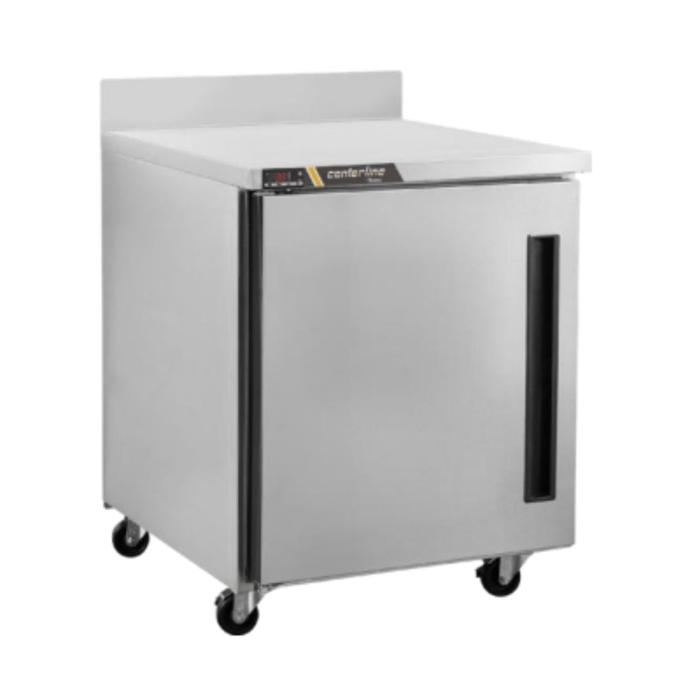 CONGELADOR CENTERLINE CLUC-27F-SD-WTL | Congelador Bajo Barra | 6.5 Pies Cúbicos | 1 Puerta Sólida | Acero Inoxidable | Restaurante Cafetería Bar
