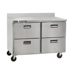CONGELADOR CENTERLINE CLUC-48F-DW-WT | Congelador Bajo Barra Mesa Trabajo | 13.28 Pies Cúbicos | 4 Cajones Sólidos | Acero Inoxidable | Restaurante Cafetería Bar