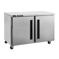 CONGELADOR CENTERLINE CLUC-60F-SD-RR | Congelador Bajo Barra | 2 Puertas Sólidas | 16.94 Pies Cúbicos | Acero Inoxidable | Restaurante Cafetería Bar