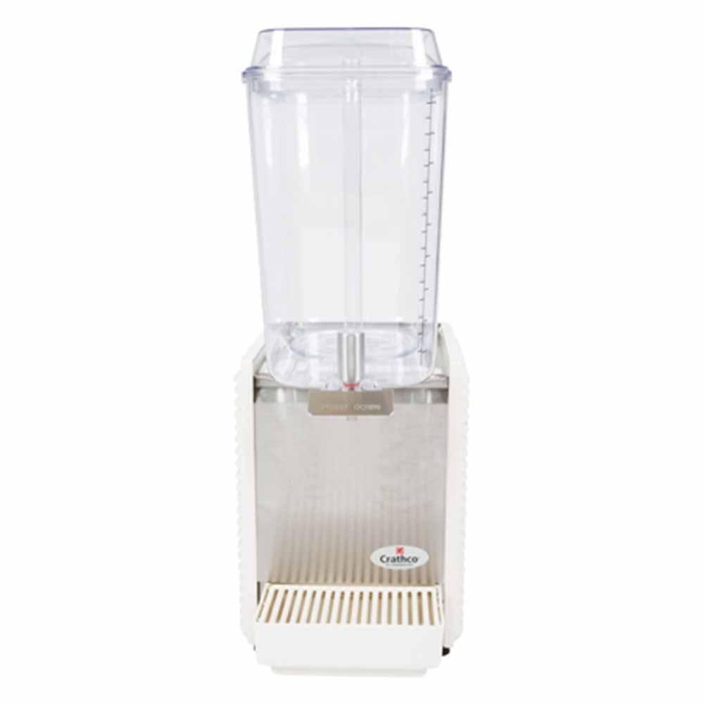 DISPENSADOR DE BEBIDAS CRATHCO D15-4 | Dispensador de Bebidas Clásico 1 Tanque 18.9 Litros / 5 Galones | Charola Evita Escurrimientos | Acero Inoxidable | Salas de Espera Aeropuertos Restaurante
