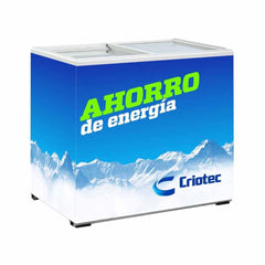 CONGELADOR CRIOTEC CCH-08 | Congelador Horizontal Paletero | 6 Pies Cúbicos | Puertas Deslizables | Supermercado Paletería Heladería