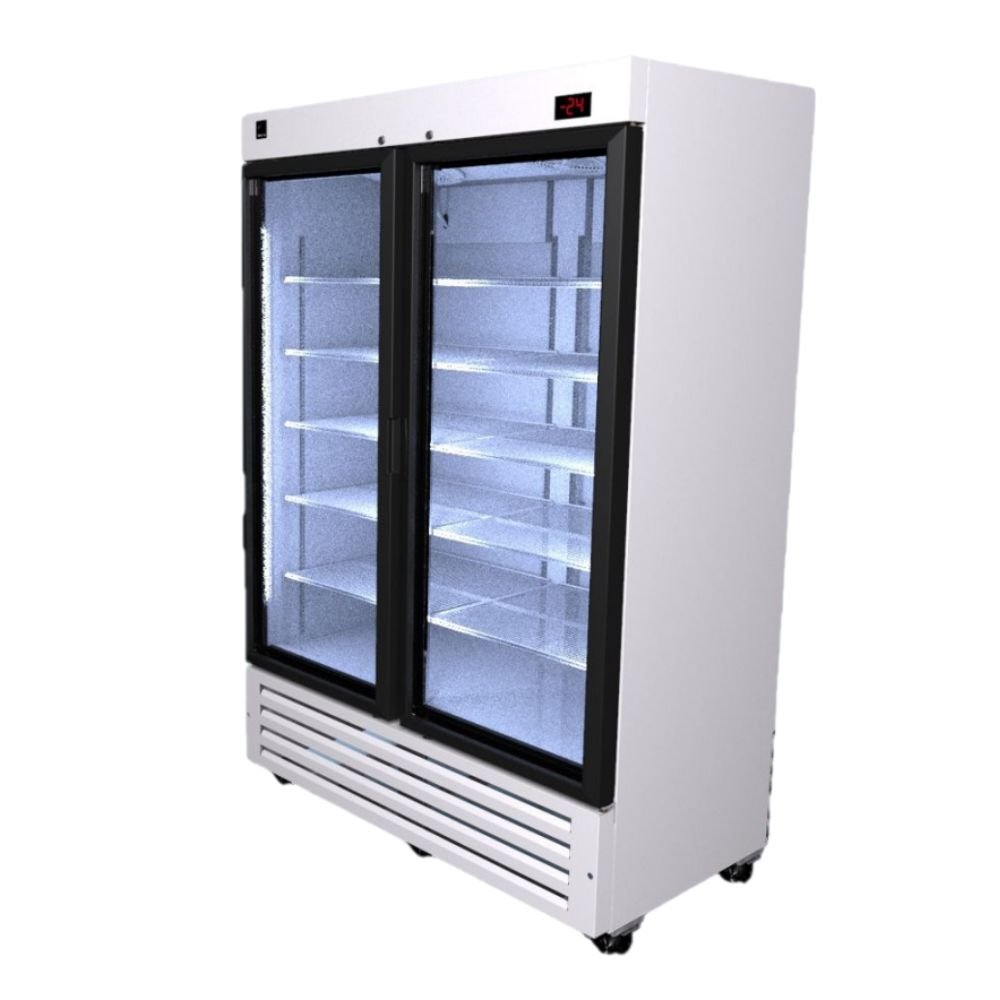 CONGELADOR CRIOTEC FSL-42 V | Congelador Vertical | 44 Pies Cúbicos | Puerta de Vidrio | Carnicería Cremería Supermercado