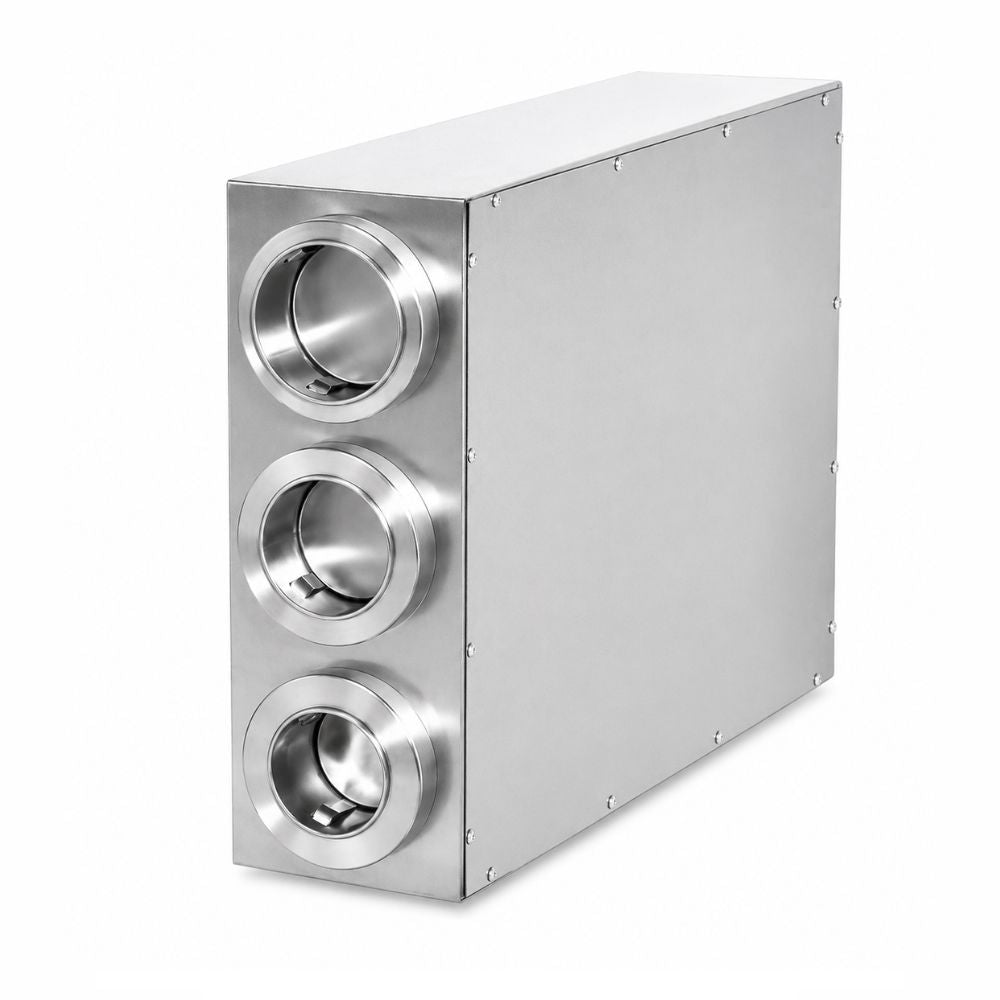 DESPACHADOR DE VASOS MIGSA HCW-3 | Despachador de Vasos con Gabinete 3 Secciones | Resorte que Presiona el Vaso Hacia Afuera | Acero Inoxidable | Restaurantes Eventos de Catering