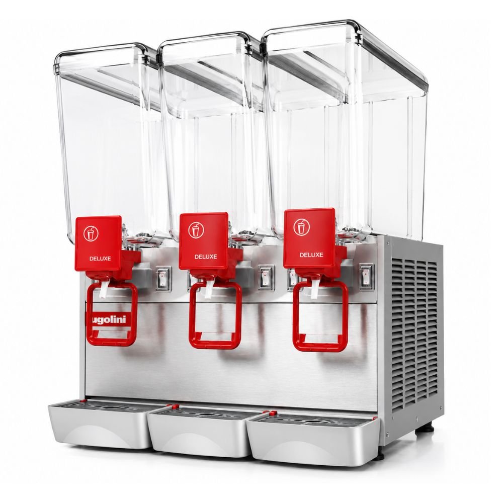 DESPACHADOR DE BEBIDAS UGOLINI D20/3 | Despachador de Bebidas | 3 Tazones de 20 Litros C/U | Hoteles Restaurantes Oficinas