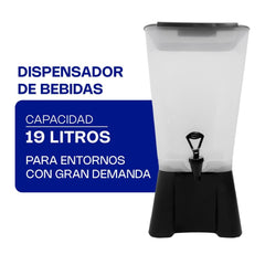 DISPENSADOR DE BEBIDAS RHINO DISBE-19 | Dispensador de Bebidas | 19 Litros | Hoteles Restaurantes Oficinas