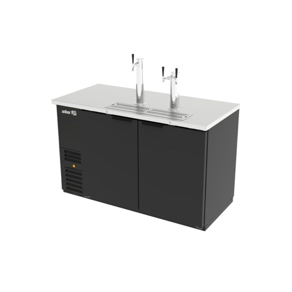 DISPENSADOR ASBER ADDC-58 HC/ S HC | Enfriador Dispensador de Cerveza | 2 Barriles | 2 Puertas | 3 Grifos | 2 Torres | Eléctrico | Celebraciones Pubs Bares