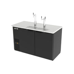 DISPENSADOR ASBER ADDC-68 HC/ S HC | Dispensador Refrigerado de Cerveza | 3 Barriles | 2 Puertas | 3 Grifos | Acero | Bares Restaurantes Pubs