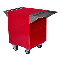 CARRO INTERNATIONAL CPM | Carro Gabinete para Palomera Con Ruedas | Color Rojo | No Incluye Palomera | Palomitas Festival Ferias