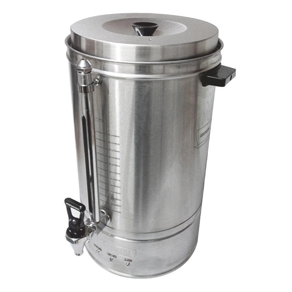 CAFETERA INTERNATIONAL SE-90 | Cafetera Percoladora Secretarial 15 Lts | 90 Tazas | Acero Inoxidable | Cafe Tipo Americano