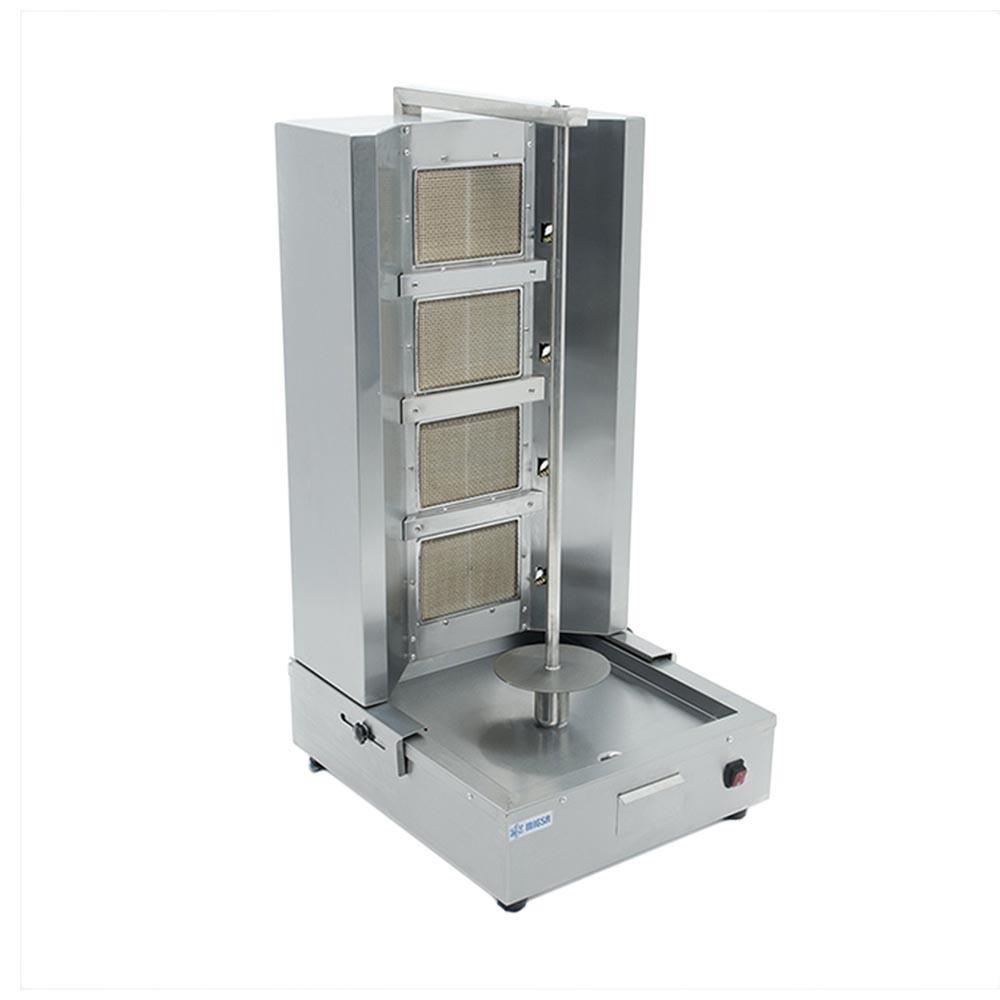 ASADOR MIGSA BN-RG04 | Asador Doneraky Frente 52 cm | Gas | Hotel Restaurante Comedor Industrial