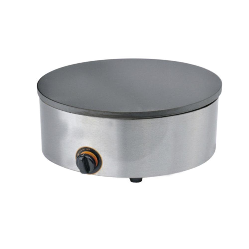 CREPERA MIGSA CM-04G | Crepera Sencilla Teflon | Gas | Acero Inoxidable | Crepas Dulces Saladas
