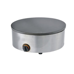 CREPERA MIGSA CM-04G | Crepera Sencilla Teflon | Gas | Acero Inoxidable | Crepas Dulces Saladas