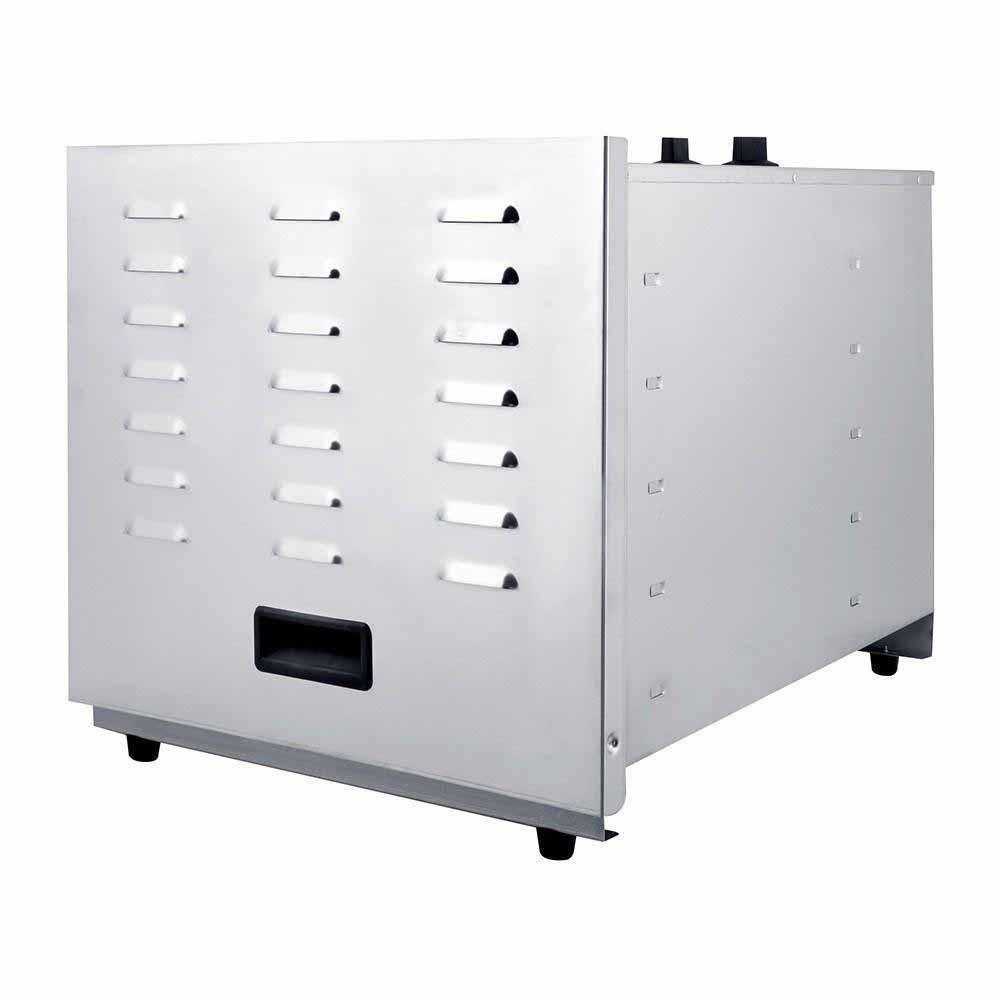DESHIDRATADOR DE ALIMENTOS MIGSA FD-1 | Deshidratador de Alimentos con Programador de Tiempo | 10 Rejillas | Acero Inoxidable | para Frutas Verduras