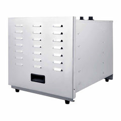 DESHIDRATADOR DE ALIMENTOS MIGSA FD-1 | Deshidratador de Alimentos con Programador de Tiempo | 10 Rejillas | Acero Inoxidable | para Frutas Verduras