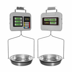 BÁSCULA COLGANTE RHINO BACMU-30 | Báscula Colgante 30 Kg | Pantallas de Peso Precio e Importe | Verduras Frutas
