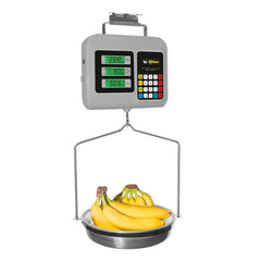 BÁSCULA COLGANTE RHINO BACMU-30 | Báscula Colgante 30 Kg | Pantallas de Peso Precio e Importe | Verduras Frutas
