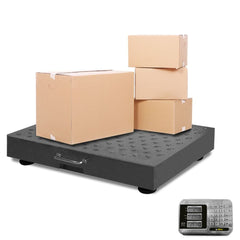 BÁSCULA PLATAFORMA RHINO BAPIC-300 | Báscula Plataforma 300 Kg | Pesa Kilos Libras | Uso Comercial Verduras Frutas