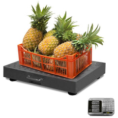 BÁSCULA PLATAFORMA RHINO BAPIC-300 | Báscula Plataforma 300 Kg | Pesa Kilos Libras | Uso Comercial Verduras Frutas