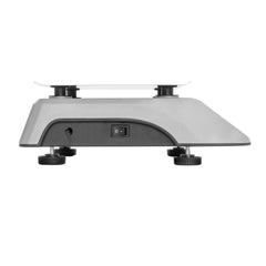 BÁSCULA RHINO BAR-6X | Báscula Mostrador | 20 Kg | Acero Inoxidable | Negocio Verduras Frutas