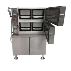 COCEDOR A VAPOR TECNODAC CE-2 | Cocedor a Vapor para Alimentos | Con Rejillas | Acero Inoxidable | (antes INTER CE-2)