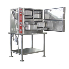 COCEDOR A VAPOR TECNODAC cmP-2 | Cocedor a Vapor Con Rejillas | Acero Inoxidable | Vaporeda Alimentos Comida | (antes INTER cmP-2)