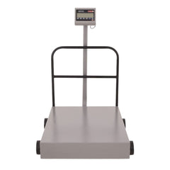 BÁSCULA RECIBO MÓVIL TORREY 0EQM1000 EQM | Báscula Recibo Móvil 1000 Kg Uso Rudo | con Ruedas | Acero | Almacén Paquetería Comercio