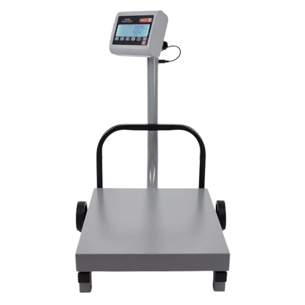 BÁSCULA RECIBO TORREY FS-250 0FS250 | Báscula Recibo 250 Kg Plataforma | Móvil | Uso Rudo | Bodegas Almacenes