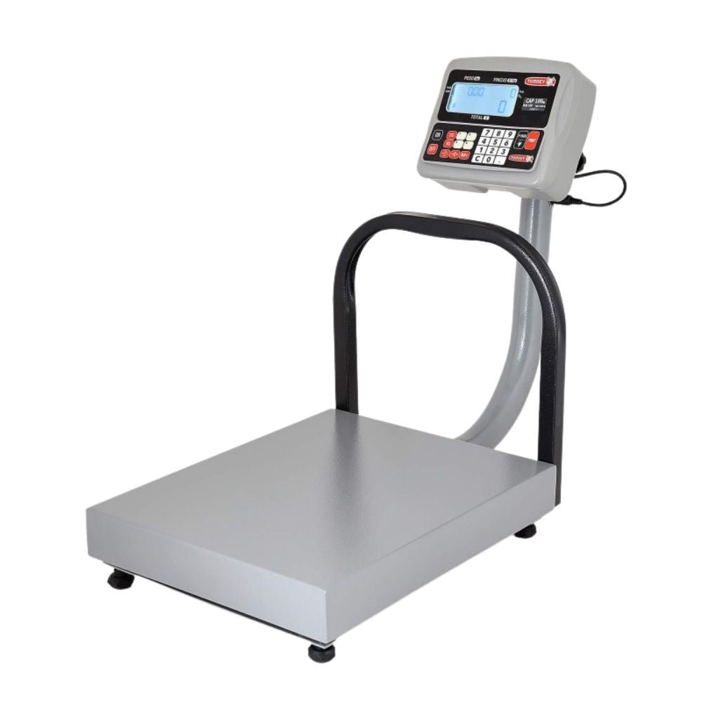 BÁSCULA RECIBO TORREY PCB-100 0PCB100 | Báscula Recibo 100 Kg Funciones de PESO-PRECIO-TOTAL | Uso Rudo | Acero | Almacenes Bodegas Comercio