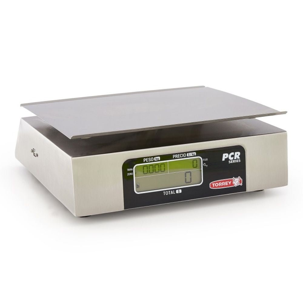 BÁSCULA MULTIFUNCIONAL TORREY 0PCR40-N PCR | Báscula Multifuncional 40 Kg | Duración 100 Horas | Comercios Ferretería