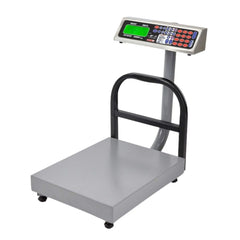BÁSCULA CONTADORA TORREY 0QC50 QC-50 | Báscula Contadora 50 Kg Pantalla Iluminada | Uso Rudo | Acero Inoxidable | Restaurante Tiendas Abarroteras