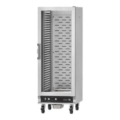 CARRO CALIENTE ASBER AEHC-36 | Carro Caliente Fermentador | 36 Charolas | Aluminio | 115V | Restaurante Panaderia Cocina Industrial