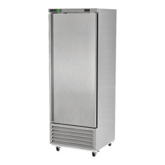 CONGELADOR ASBER ARF-17-H HC | Congelador Vertical | 1 Puerta Solida | 17 Pies Cubicos | 3 Parrillas | Acero Inoxidable | Restaurante Cocina Industrial